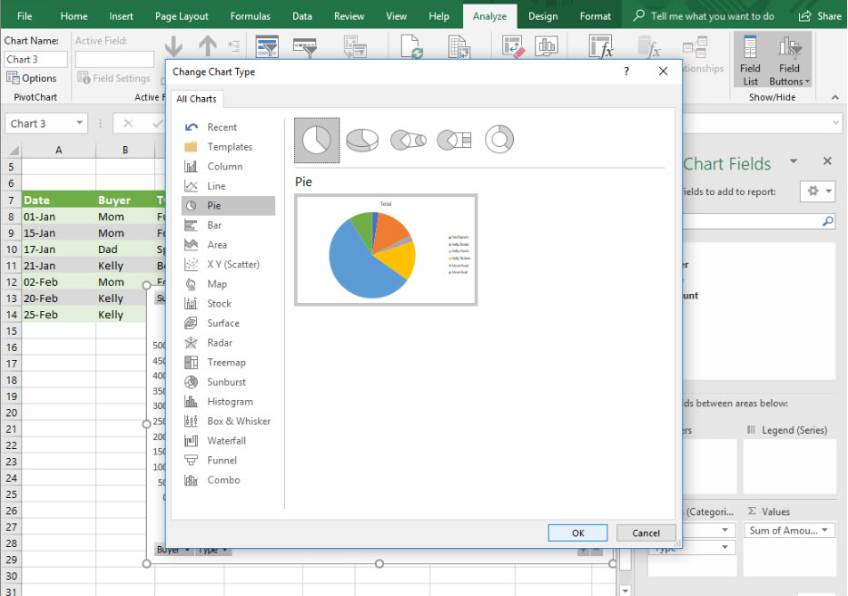 Create Pivot Table And Pivot Chart In Excel Less Than Two Minutes