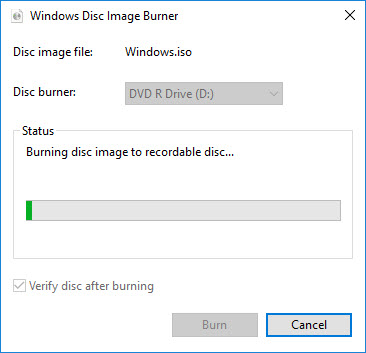 How To Create A Bootable DVD And USB Drive Installer For Windows 10